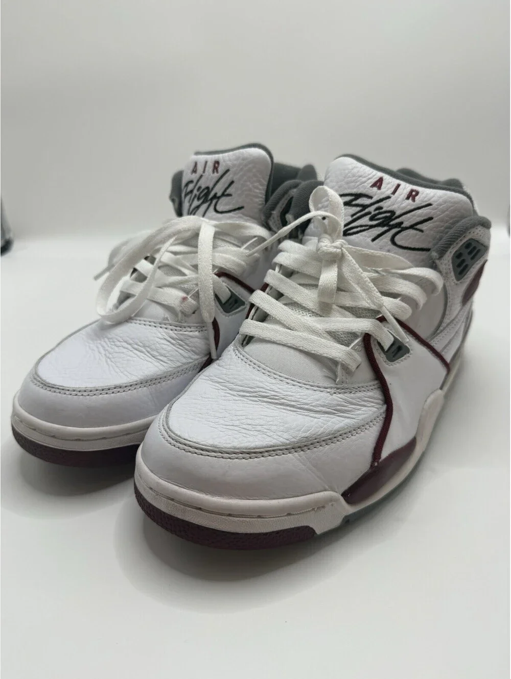 Nike Air Flight 89 Team Red White Size 7.5 Sneakers Shoes DD1173-100 Men’s